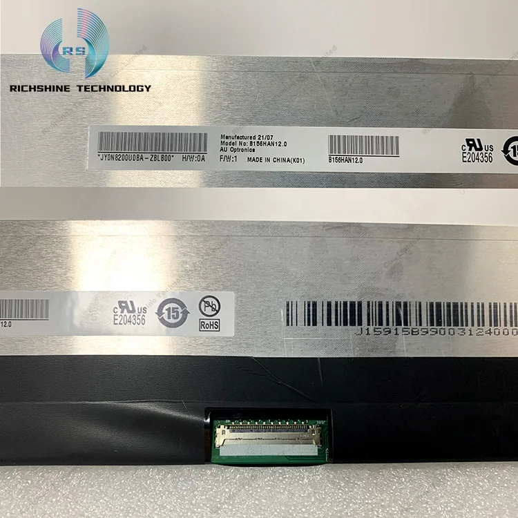 Auo Lcd B156HAN12.0 Factory Wholesale Price Slim 15.6inch 40pin High Fresh Rate 300Hz FHD Ips Screen Display For Gaming Laptop