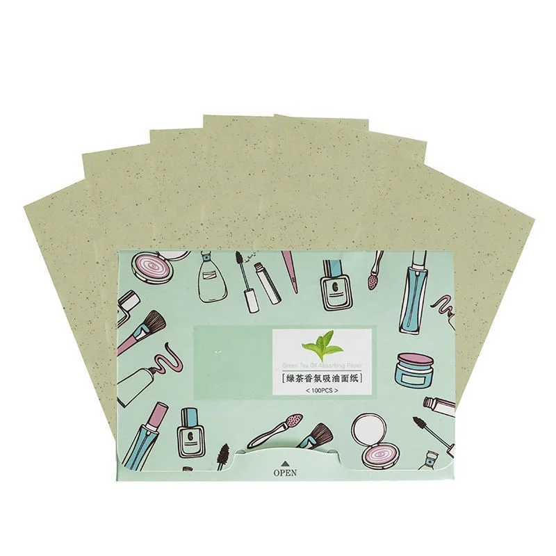stick up packaging oil absorbing sheets for oily face summer hot sale