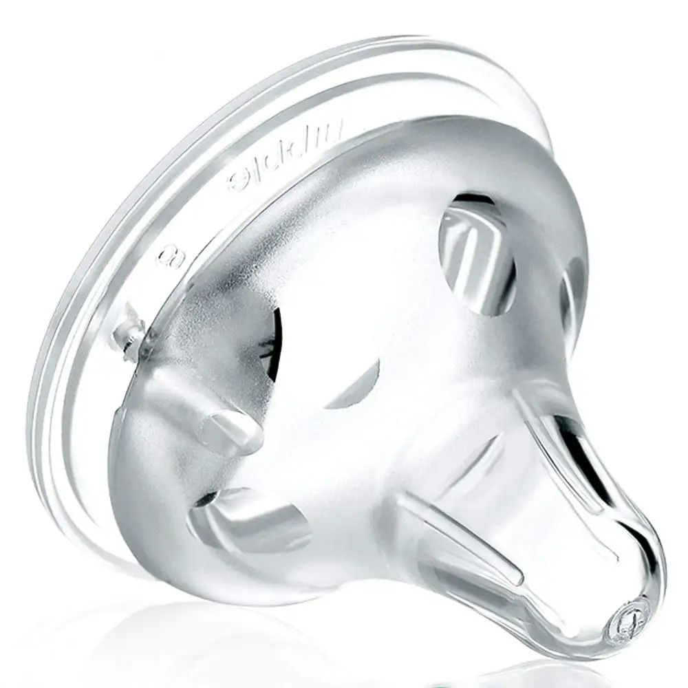 Hot Sale BPA free Natural flow wide neck bottle liquid silicone baby feeding nipples