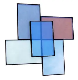 Good Quality Factory Directly OEM Double Glazed Unbreakable Color Glass Sheets For Windows/Doors