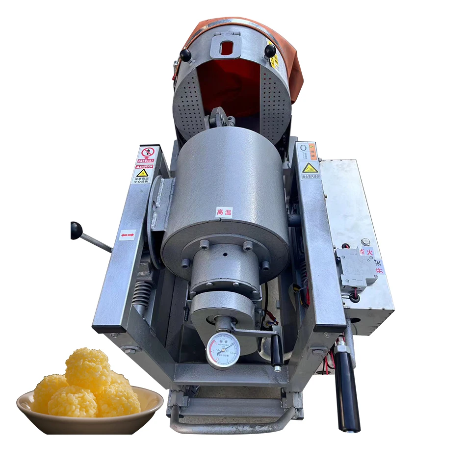 Cast Steel High Output puffed rice making machine 1.5 2.5 5kg per batch
