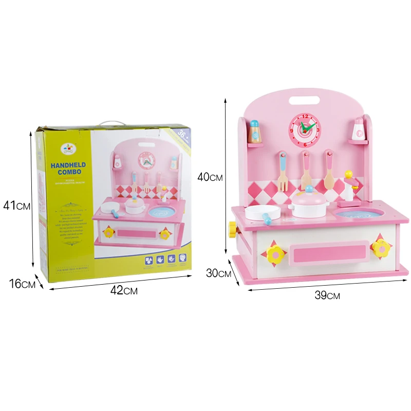 Multi function children Kitchen toy and dresser toys kids makeup toy for girls