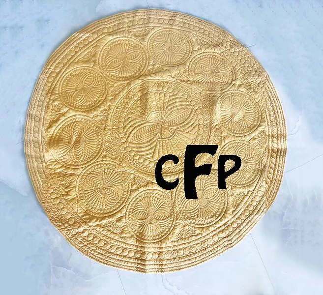 CFP A074, Детский напольный коврик, хлопковый стеганый круглый детский игровой коврик