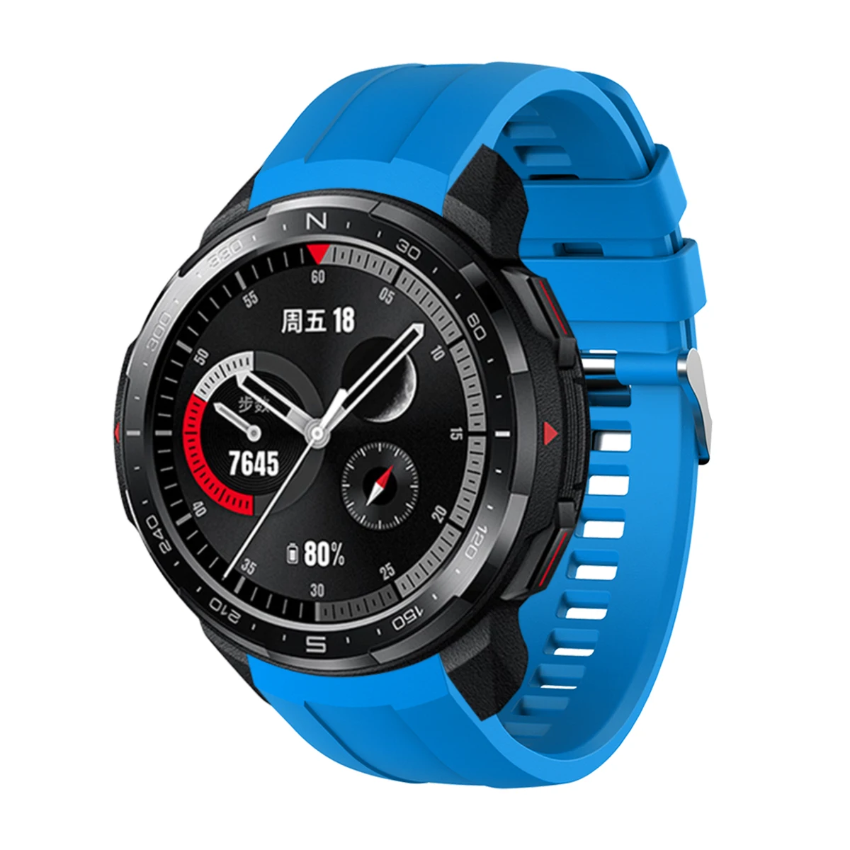 Ремешок силиконовый для Samsung Galaxy watch/Active 2/Amazfit GRT Bip/Huawei watch GT2 сменный Браслет Huawei Honor GS