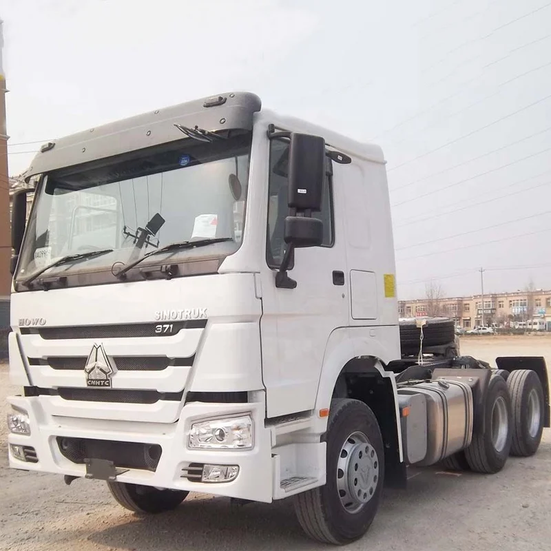 6x4 Sinotruk Howo A7 T7H Cng Trailer Tractor Head Truck For Sale