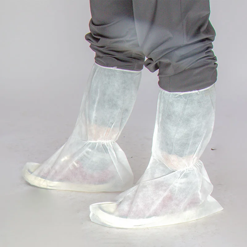 Cheap Wholesale Price Disposable Boot Cover PPE White Nonwoven Dust Proof Isolation Protective