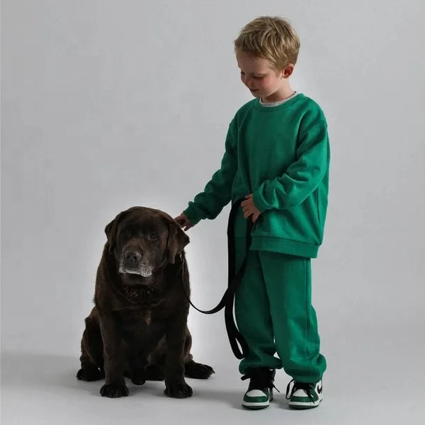 2022 new spring clothing children jogger sets baby boy kids sweatsuit vendors