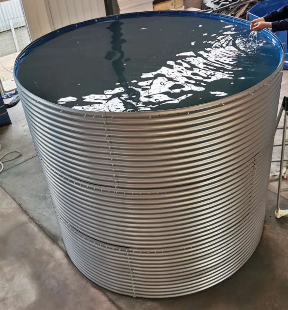SDM Water Storage Tank Round Stock Water Tank Pond Galvanized Biofloc Tank