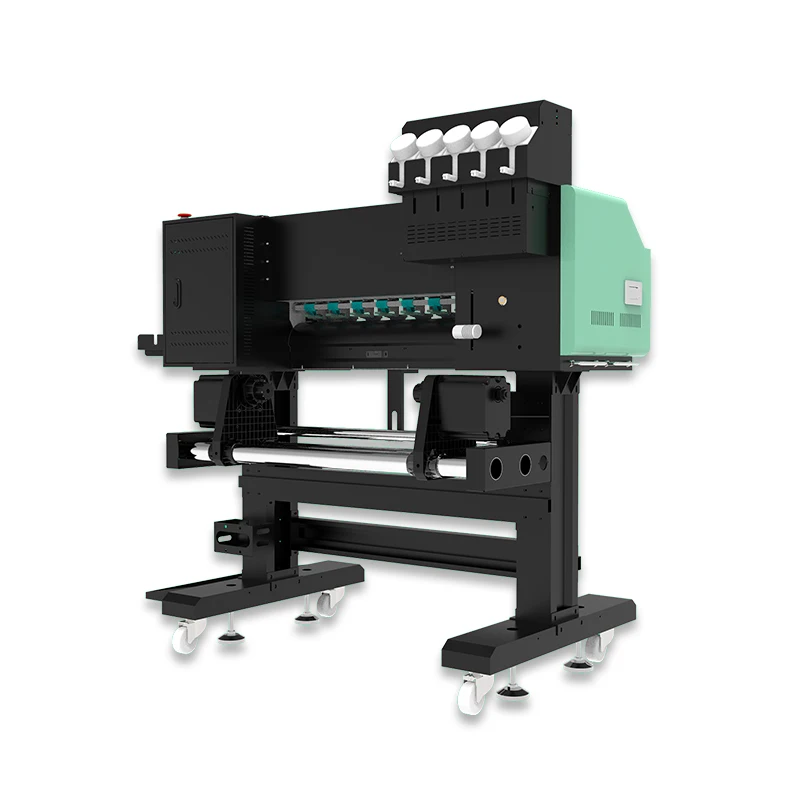 Manufacturer DTF Printing Equipment PET Film 45cm 60cm DTF Printer 2*I3200 or i1600 heads with powder shaker for Fabric Tshirt