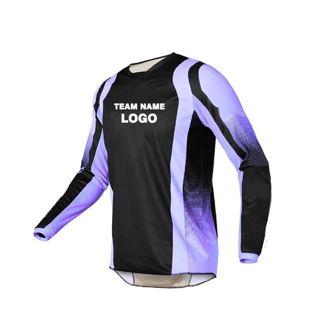Customize Motorcycle Racing Wear Blank Motocross Jersey Dirt Bike Off-road Gear Men Long Sleeve Racing Motorcycle Clothing