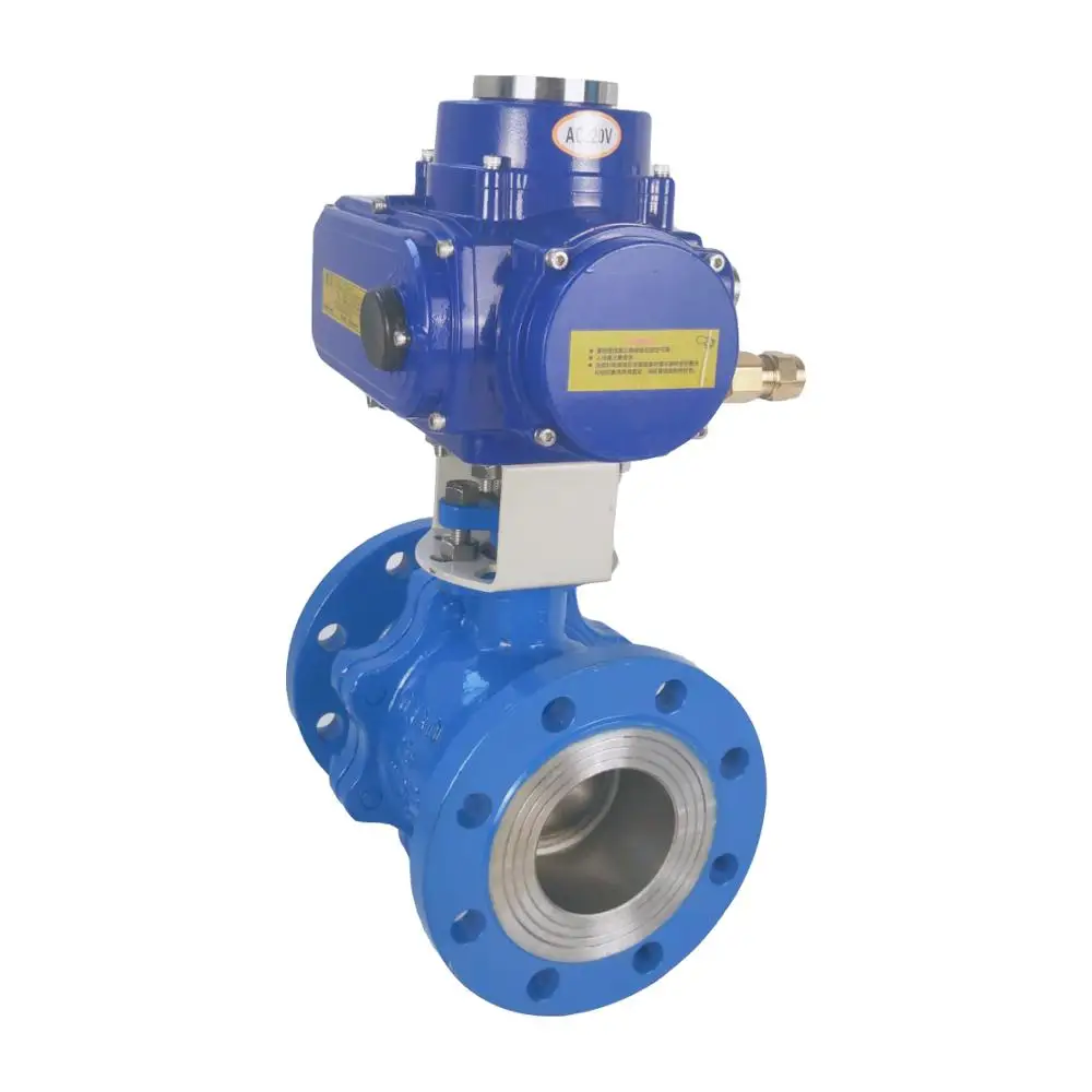 Quarter Turn Ip67 Compact Electric Valve Actuator Use with  Ball  Valve