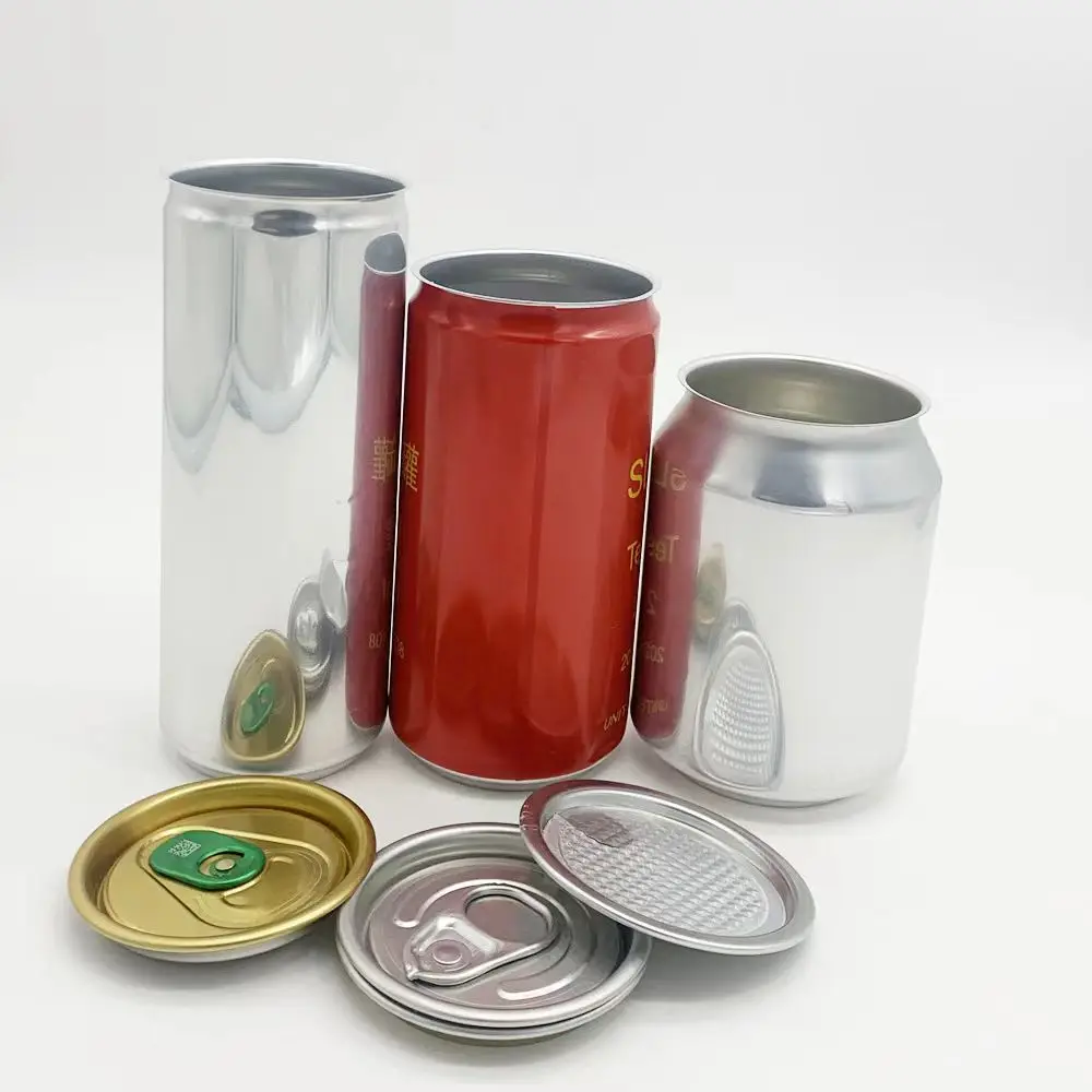 250 330 355 Aluminum Beverage Can 250 Sleek Slim Beer Can Carbonated beverage Packing