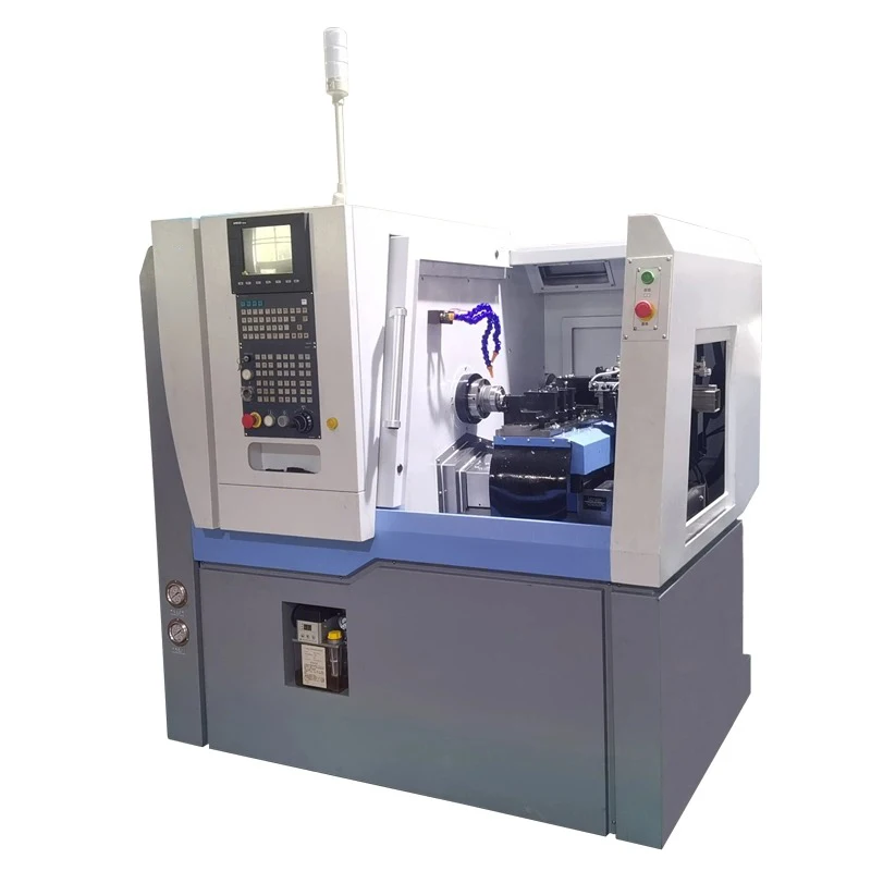 200mm Turning Length Horizontal Flat Bed Electric Spindle CNC Machine Ranked in High Precise