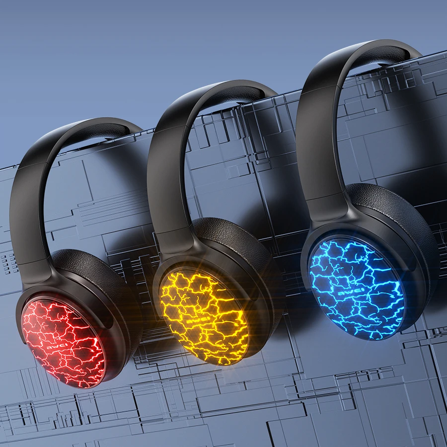 2022 Awei A780 Pro Новая игровая Bluetooth-гарнитура и наушники беспроводные наушники Bluetooth 5,3 с RGB-подсветкой