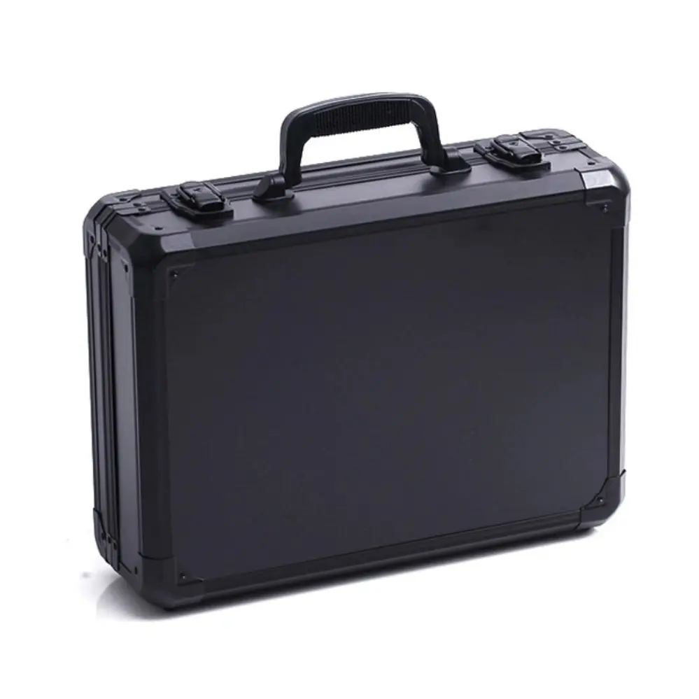 custom Black aluminum Tool Case Storage Tool Case Hot Sale Aluminum Tool Suitcase with foam padding