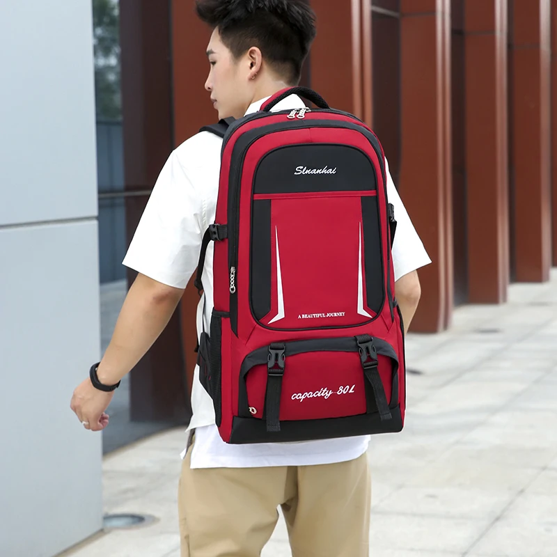 Large capacity New Fashion Waterproof Casual Backpack Women Nylon Bag Travel Backpack Men