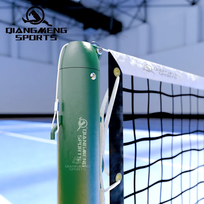 Hot sale Outdoor Tennis Court Net And Fixed Round Pipe Tennis Post Paddle Net Pole Post Pickleball Pole System