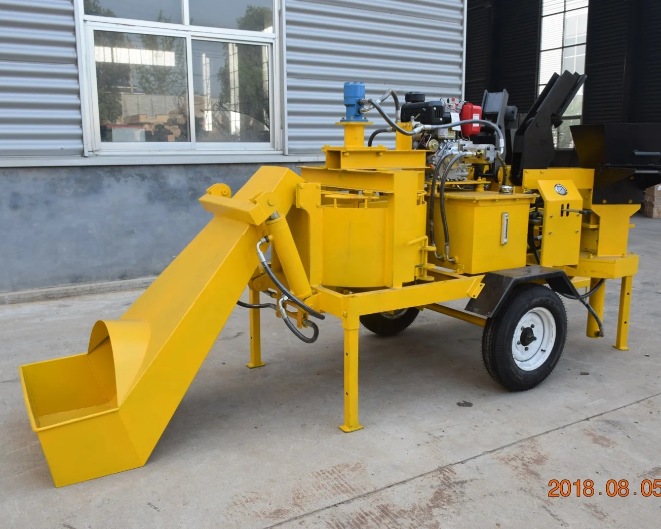 Long Service life M7MI Twin Low Cost Mud clay soil diesel hydraulic Brick Making Machine