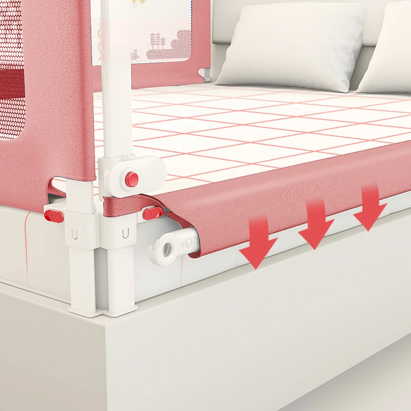Hot Sale Child Product Adjustable Baby Safety Child Safety Bed Rail/  Baby Bed Barrier Fence Corner Side Rail Guard