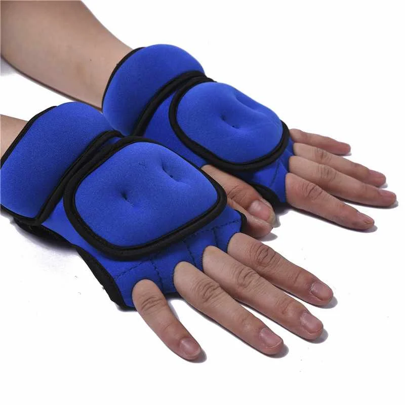 Factory wholesale Fitness weight bearing Wrist Gloves running boxing yoga training weight bearing gloves