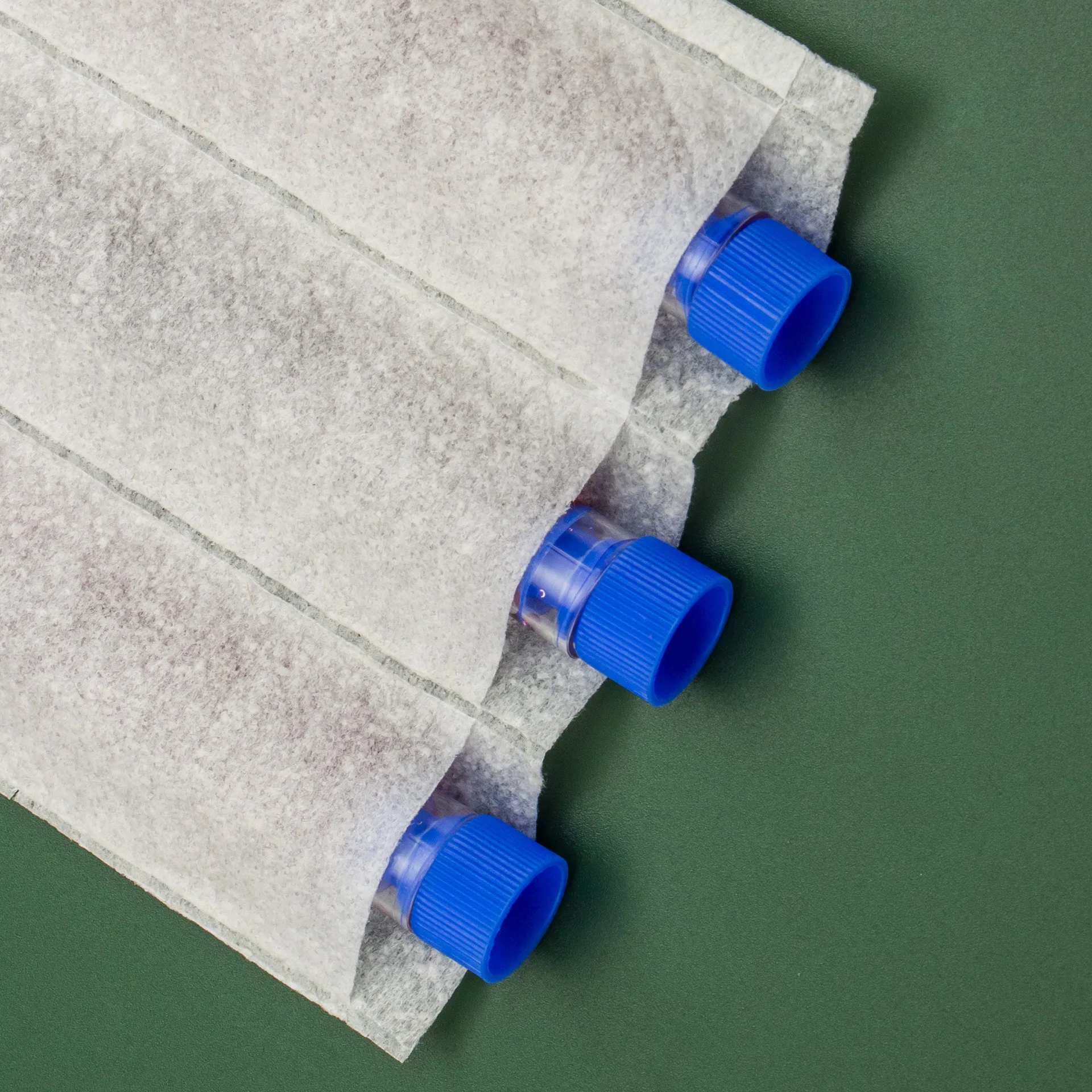 High Security Non-Woven Specimen Pouch Leak Proof Medical Absorbent Pouches For Sample Transport