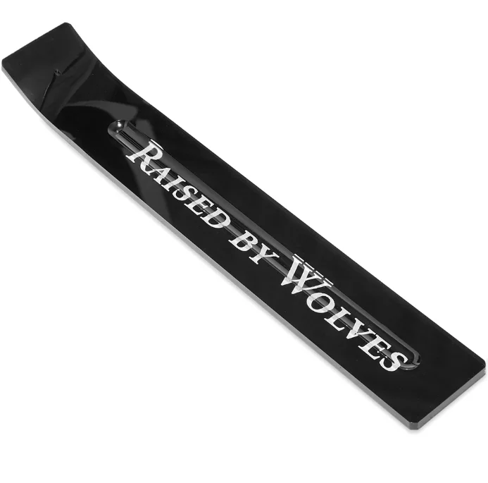 Plexiglass Boat Shape Customize Round Acrylic Holder Logo Print Semicircle Acrylic Incense Stick Burner