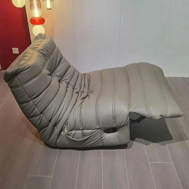 Home Design Minimalist Metal Microfiber Leather Swivel Chair Cheap Enjoy Adjustable Relaxing Lounge Leisure Couch Chairs