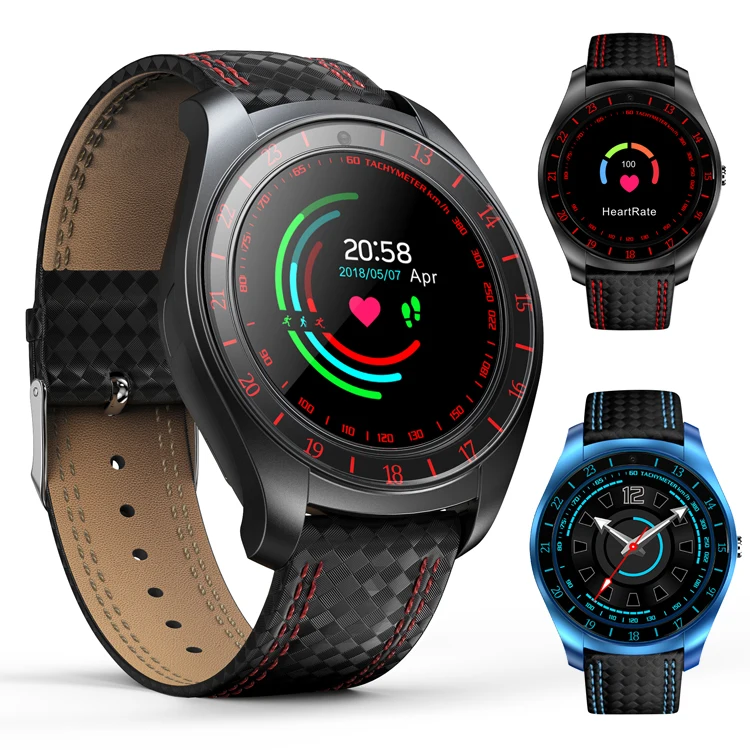 Wholesale Wireless Smartwatch V10 Round Screen Android Smart Watch With Sim Card And Camera Mobile Smart Watch Phones