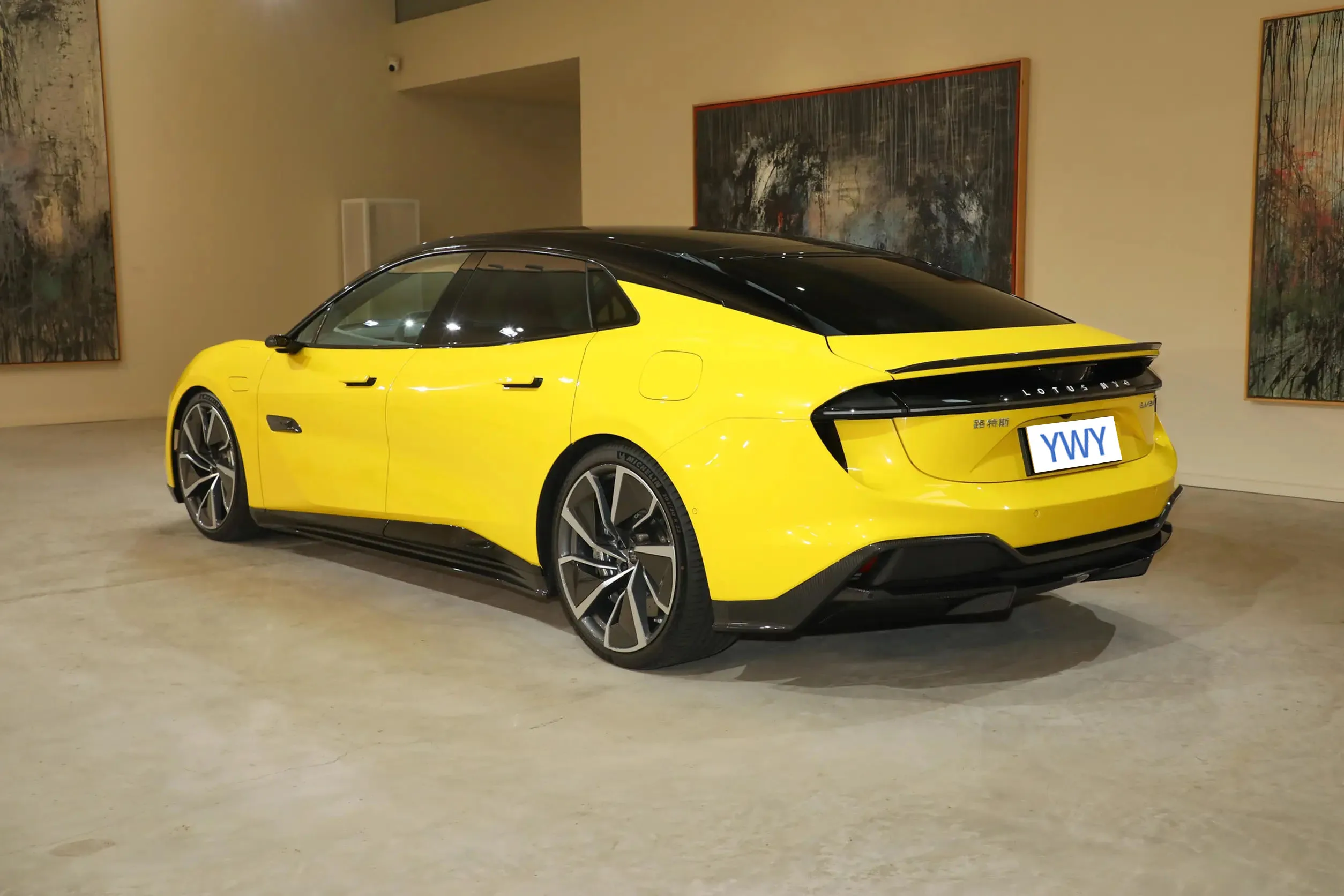 2024 чистые электрические автомобили Lotus EMEYA пять мест Четыре Двери Седан для взрослых электромобили