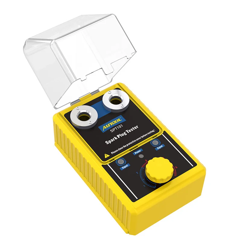 Популярный Электрический автомобильный тестер свечи зажигания профессиональный инструмент мини Универсальный 12 В свечей автомобиля с двойной вилкой