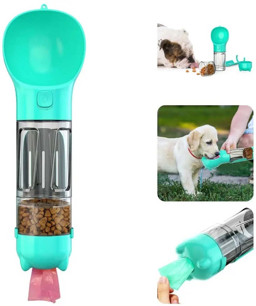Portable Outdoor For Walking Traveling Hiking Water&Food Bowl Pet Water Dispenser Feeder