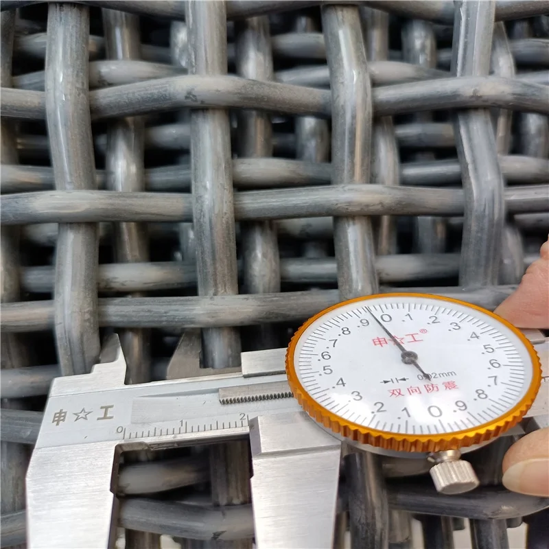 High manganese 65Mn steel wire vibrating sieve screen mesh for Mining and Quarry