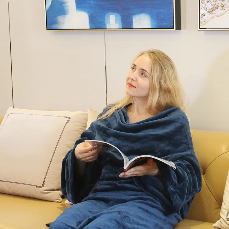 2016 Quality customized double TV blanket