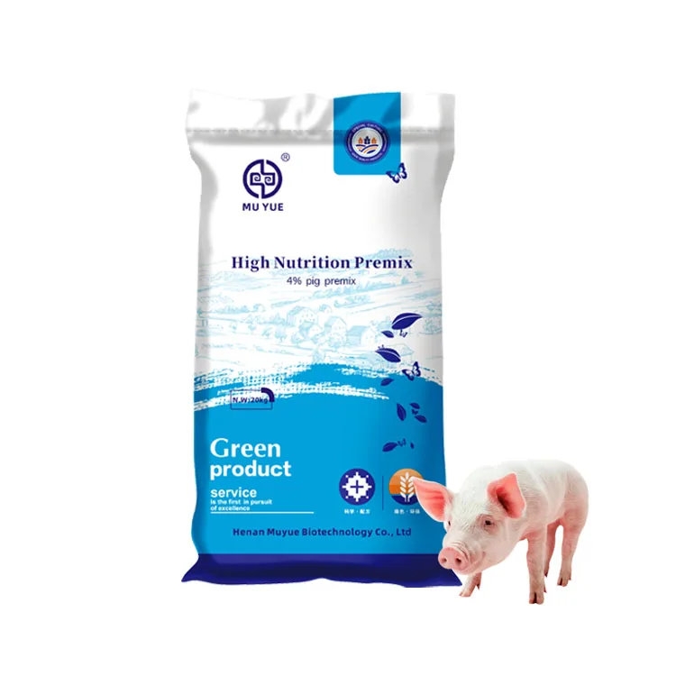 Pig Growth Booster Fast Fattening Weight Gainer 4% premix  Feed Swine Growth Premix Feed Muscle Gain