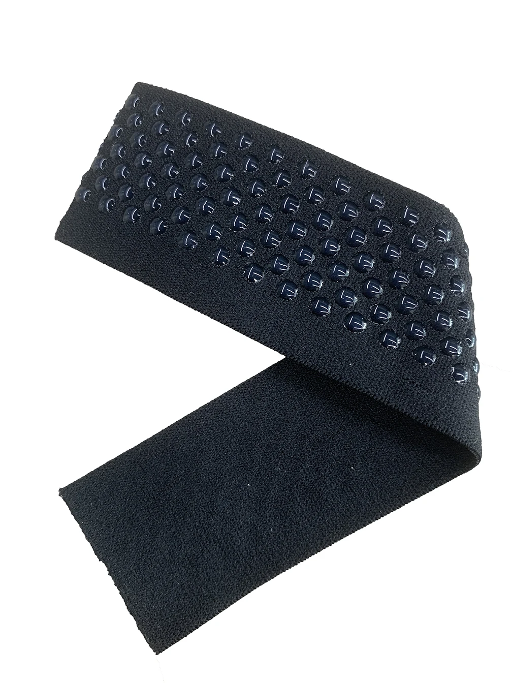 Hot Sell Cycling jersey sleeve Elastic tape Plain anti slip fabric silicone Gripper Power Band