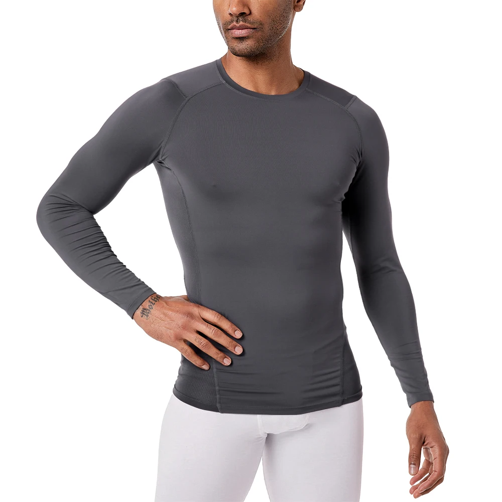 Sports Compression T-shirt base layer Mens Skin Tight Fitness Shirt