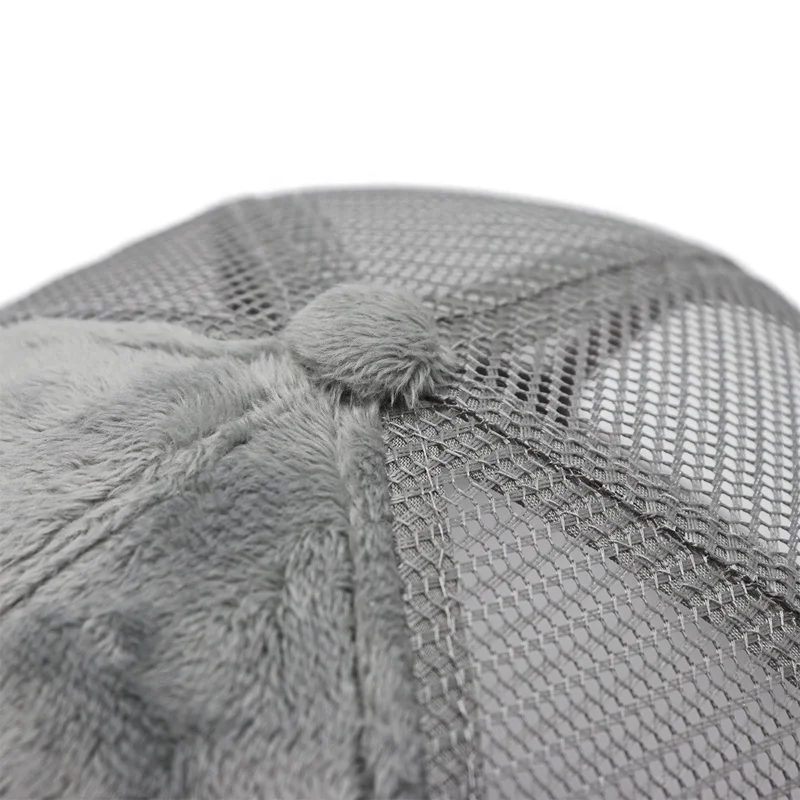 Высокое качество Мужские 5 панель вышивка логотипа бархатная Кепка женщин