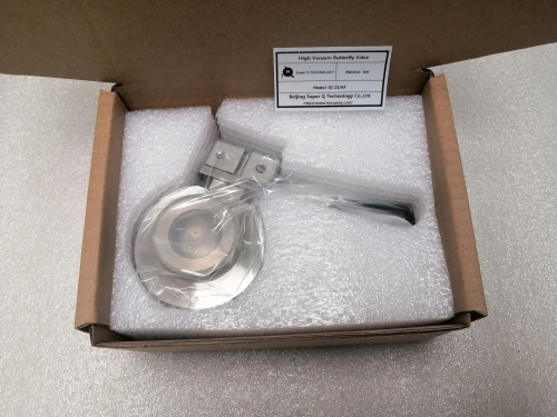 Super Q vacuum system use butterfly valves in Manual driven