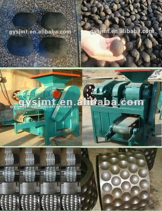 Great Performance pini kay briquette machine dry charcoal powder ball press machine