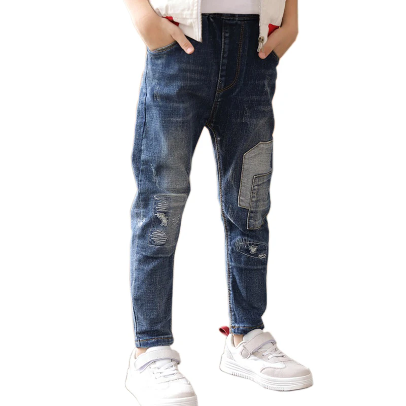 
Toddler Boys Jeans Kids Clothing Children Clothes Slim Fashion Boy Pants Child Denim Trousers Kids Jeans 