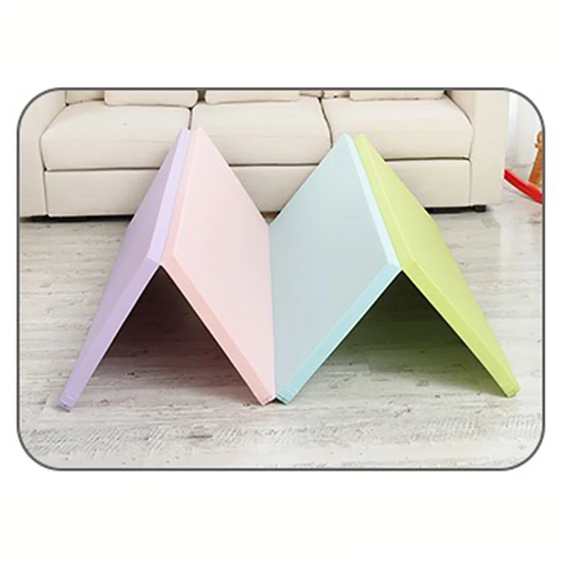 Colorful Cartoon Double Side Large Non-toxic Eco-friendly Folding XPE Children Play Game Mat