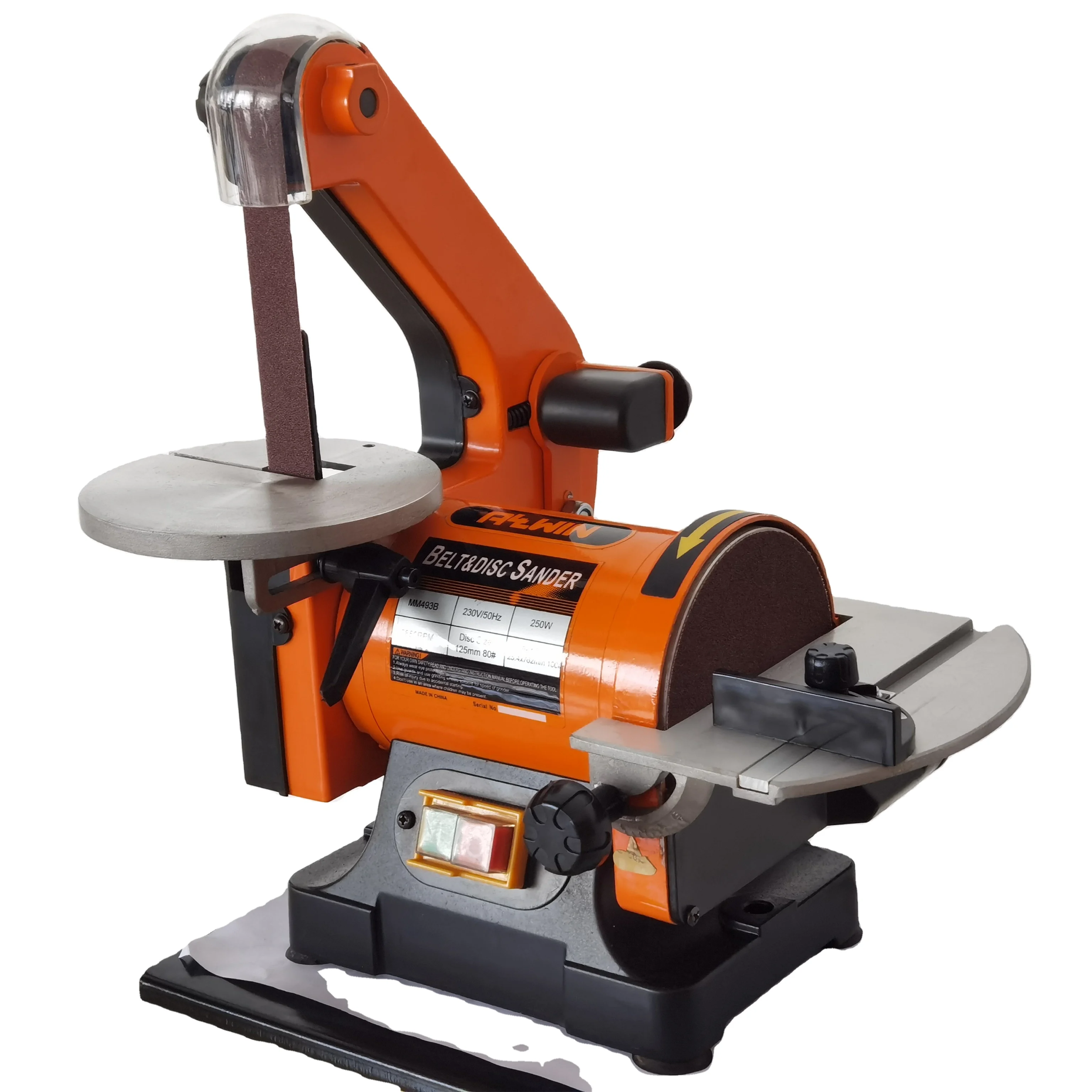 
High quality electric grinding sanding belt disc sander 