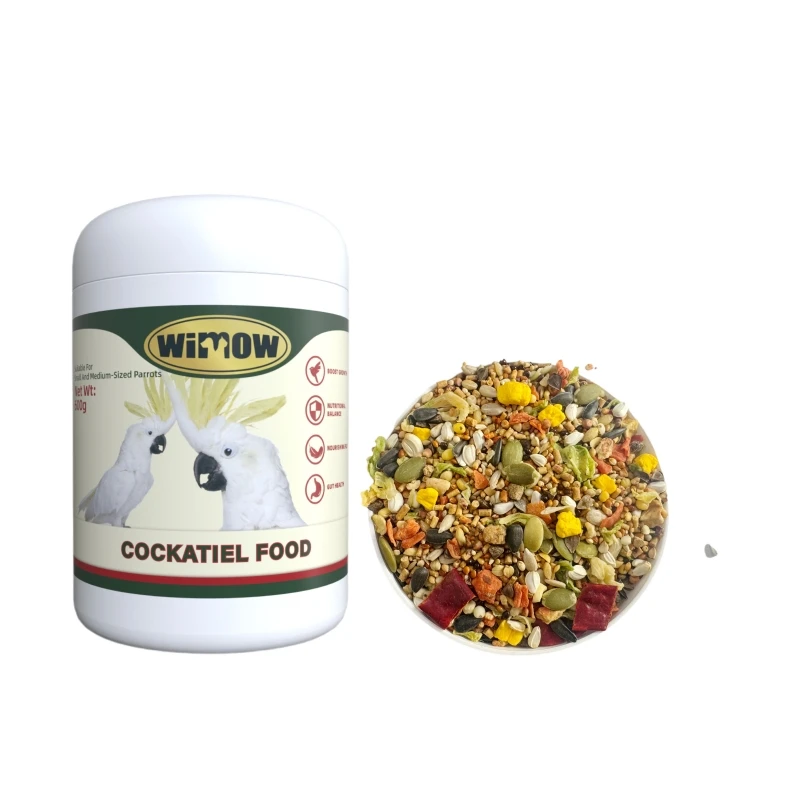 Cockatiel Parrot Special Food Feeds Mixed Fruits Vegetables Snacks Special Calcium Supplementing and Fertilizing Nutrient Grain