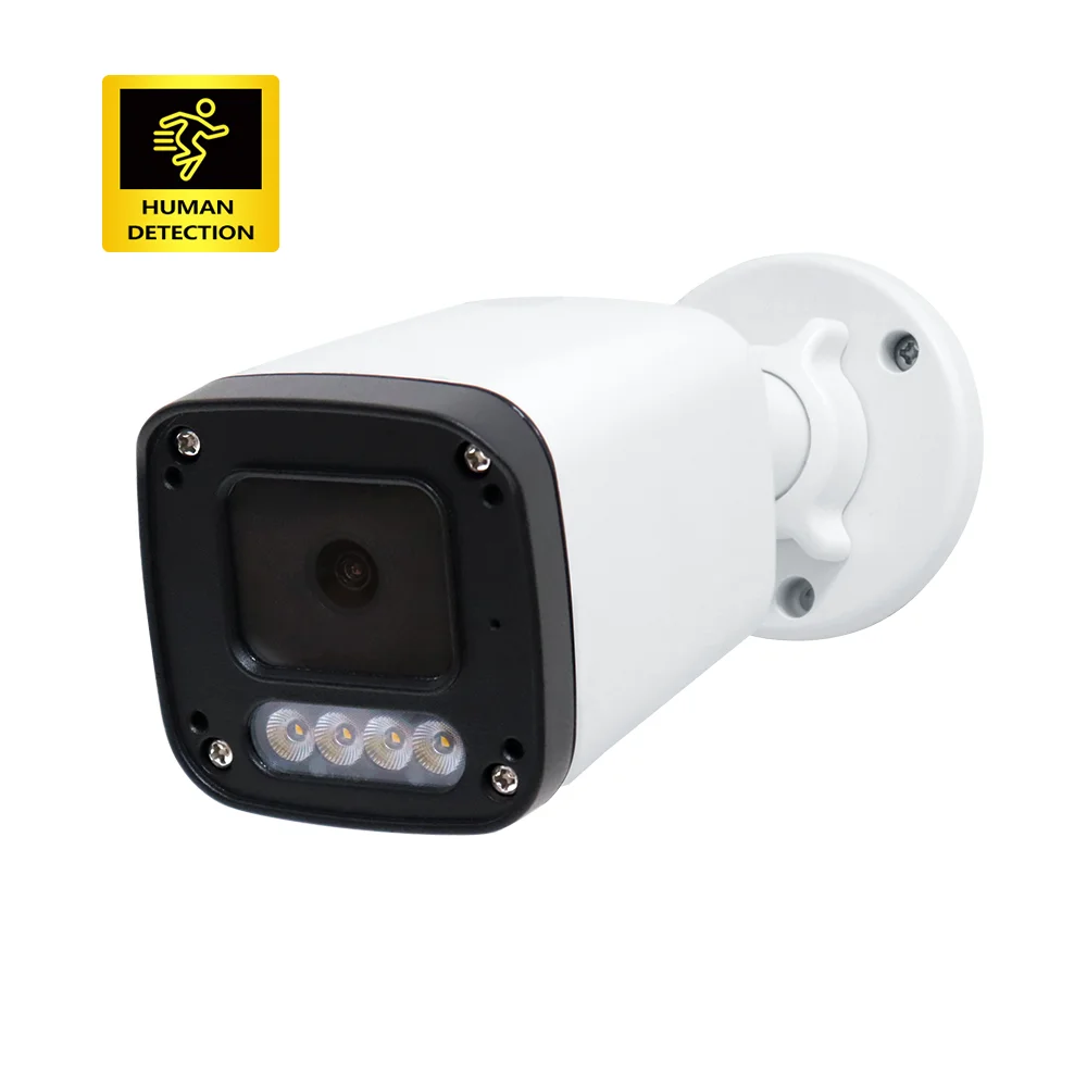 Hiqh quality 5MP CCTV Network Camera License Plate Detection Wired Bullet Camera Colorful night vision