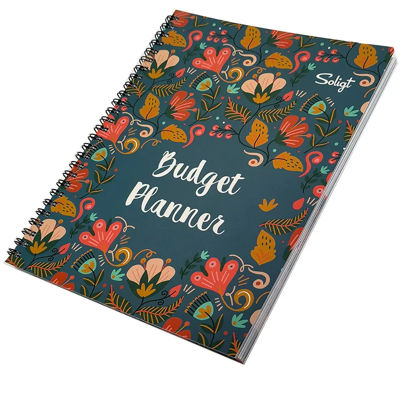 Wholesale Planner Spiral Hardcover Monthly Budget Planning Financial Agenda Planner Notebooks