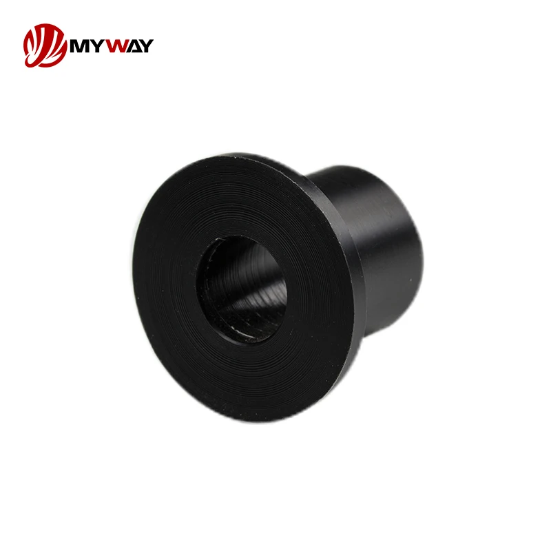 Wear-Resistant Bearing Sleeve Plastic Sliding Flange Bush Sleeves Nylon Plastic Spacer Bushing