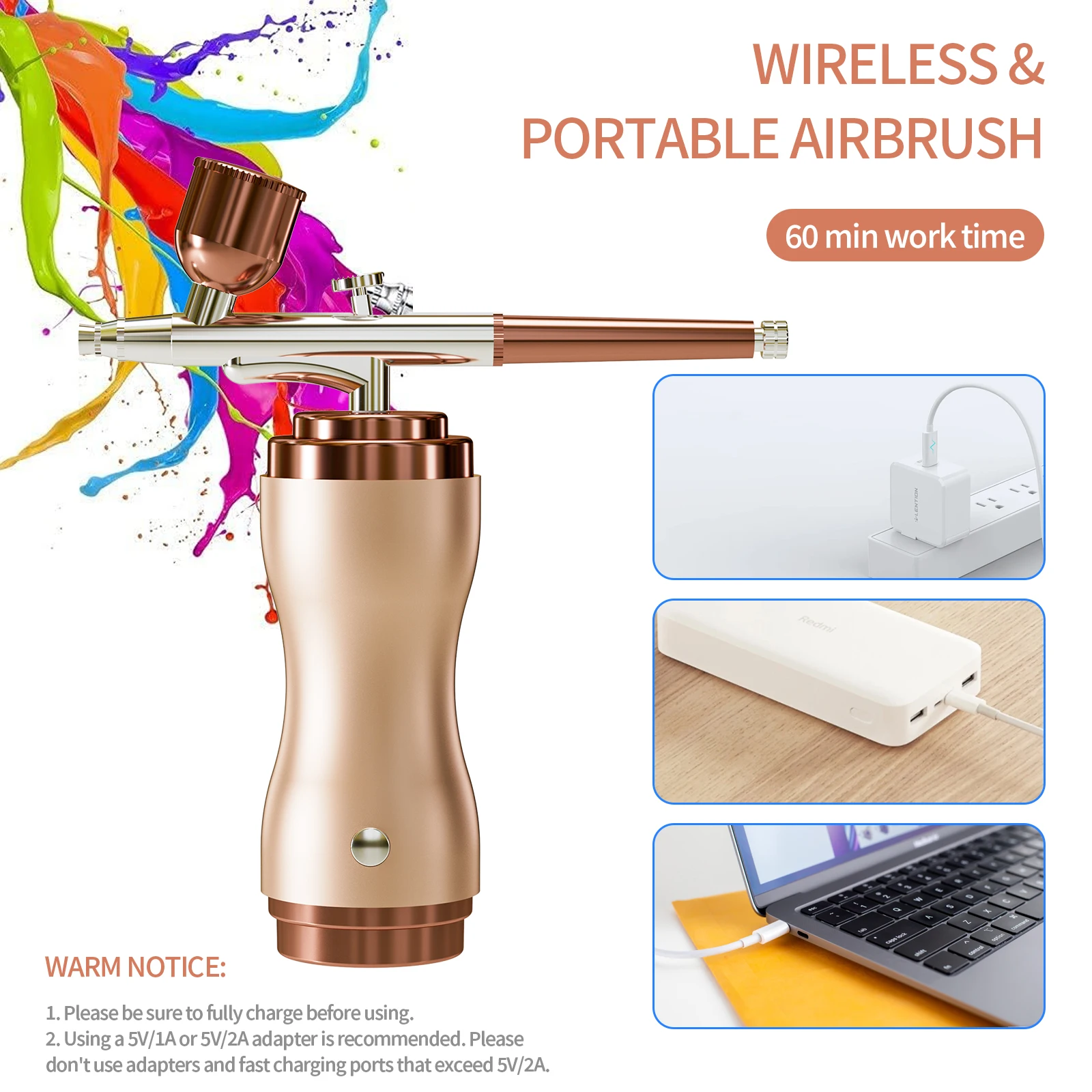 Most Selling Product Aerografo Profesional Body Painting Air Brush Kit For Painting Body Art Air Brush