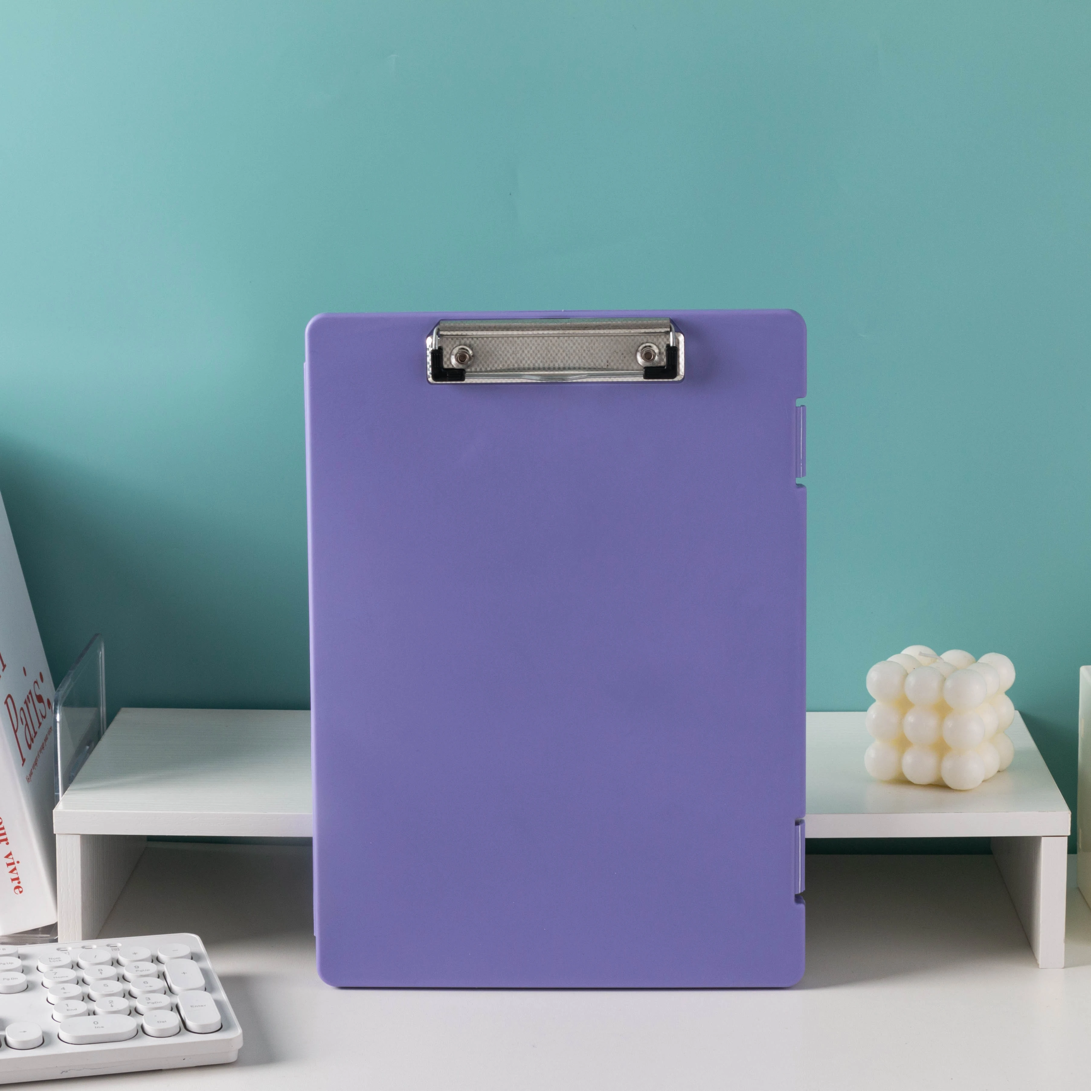 Thicken storage clipboard open nursing clipboard foldable storage heavy duty clipboard storage plastic folder