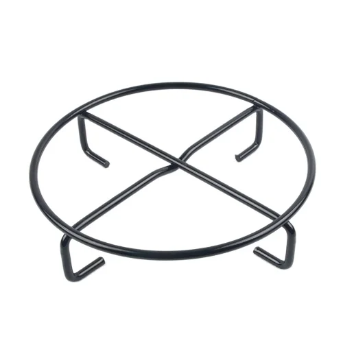 Круглый металлический термостойкий железный штатив для голландской печи