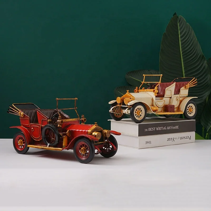 Vintage Retro Metal Crafts High Quality Handmade Car Model For Home And Office Decor Diecast Car Model Toy Vehicles